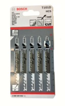 Bosch 2608630032 T101D Clean For Wood Jigsaw Blades (5 Pack)
