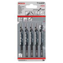 Bosch T144DP Precision For Wood Jigsaw Blades (5 Pack)