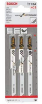 Bosch 2608635177 T113A Special For Rubber & Polystyrene Jigsaw Blades (3 Pack)