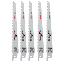 Bosch 2608650673 S644D Reciprocating Saw Blades - 5 Pack