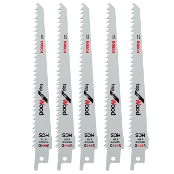 Bosch S644D Wood Reciprocating Saw Blades (5 Pack)