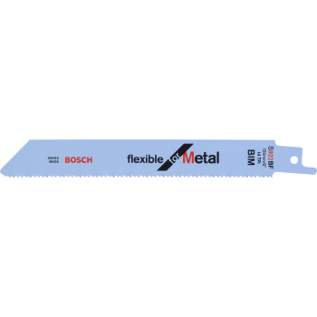 Bosch S922BF Flexible For Metal Reciprocating Saw Blades (5 Pack) Bosch S922BF Flexible For Metal Reciprocating Saw Blades (5 Pack)