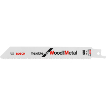 Bosch S922HF Flexible For Wood & Metal Reciprocating Saw Blade (5 Pack)