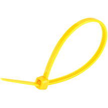 Yellow Cable Ties 2.5 X 100mm (100 Pack)