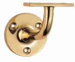 Carlisle Brass AA84 Heavyweight Handrail Bracket - Polished Brass
