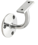 Carlisle Brass AA84 Heavyweight Handrail Bracket - Polished Chrome