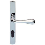 Carlisle Brass AQ1NP Astro Lever On Euro Lock Narrow Plate - Polished Brass