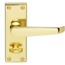 CBV31WC Contract Victorian Lever On Backplate - Privacy