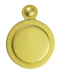 Carlisle Brass M42 Covered Escutcheon - Polished Brass