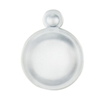 Carlisle Brass M42 Covered Escutcheon - Satin Chrome