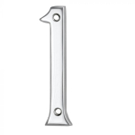 Face Fix Numeral (No.1) - Polished Chrome