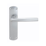 Serozzetta SZC012 Uno Lever On Backplate - Latch, Satin Chrome