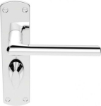 Serozzetta SZC013 Uno Lever On Backplate - Bathroom, Satin Chrome