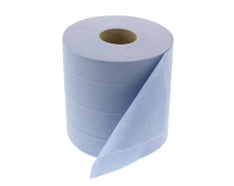 Blue Centre Feed Roll - 2 Ply 180mm x 400 Sheets
