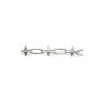 6 X 50mm No.302 Spiked (Alternate Link) Steel Chain