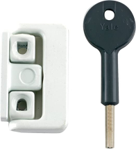 4 Pivoted Window Locks & 1 Key - White