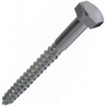 M12x70 Hex Head Coach Screw - Zinc Plated M12x70 Hex Head Coach Screw - Zinc Plated