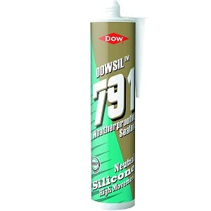 Dowsil 791 Weatherproofing Silicone Sealant - White