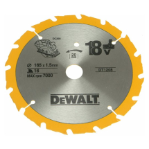 DeWalt DT1208-QZ Saw Blade 165x20x16T