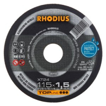 Rhodius XT24 Top 115 X 1.5 X 22.2mm Xtra-Thin Flat Disc