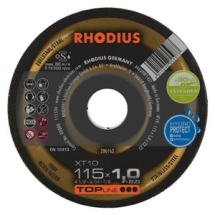 Rhodius XT10 Extra-Thin Flat Disc - 100 X 1 X 16mm