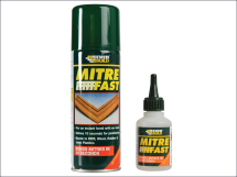 Mitre Fast Bonding System - 200ml Spray & 50ml Glue