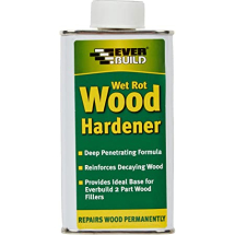 Everbuild Wet Rot Wood Hardener - 250ml Everbuild Wet Rot Wood Hardener - 250ml