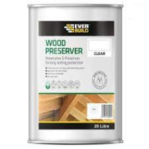 Everbuild Clear Wood Preserver - 25L