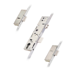 2 Linear Bolt MPL Kit For 44mm Doors, 16mm Face Bar S/S