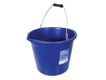 Faithfull 3 Gallon/14L Industrial Bucket - Blue Faithfull 3 Gallon/14L Industrial Bucket - Blue