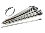 Faithfull Stainless Steel Cable Ties - 4.6 X 150mm (50 Pack)