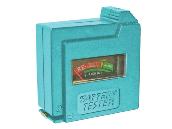 Faithfull Battery Tester (For AA, AAA, C, D & 9V) Faithfull Battery Tester (For AA, AAA, C, D & 9V)