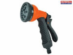 Faithfull 8 Pattern Adjustable Garden Hose Spray Gun