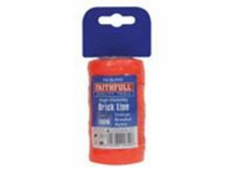 Faithfull Replacement Brick Line Hi-Vis Line - 100m Faithfull Replacement Brick Line Hi-Vis Line - 100m