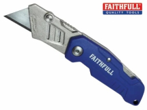 Faithfull Lock Back Folding Utility Knife