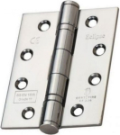 Eclipse 14860 102 X 76 X 3mm Ball Bearing Hinge - Polished Stainless Steel