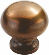 FTD1270 30mm Solid Bronze Mushroom Knob