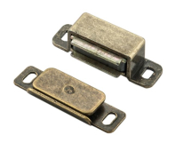 FTD Steel Magnetic Catch (6kg Pull) 46x15x14mm Florentine Bronze FTD Steel Magnetic Catch (6kg Pull) 46x15x14mm Florentine Bronze