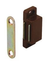 Magnetic Catch, For Screw Fixing, Brown (6kg Pull)