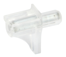 Shelf Support, Plug In, for Ø5mm Hole, for Wooden Shelves, Plastic with Galvanized Steel Pin Shelf Support, Plug In, for Ø5mm Hole, for Wooden Shelves, Plastic with Galvanized Steel Pin