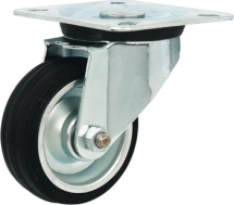 Single Wheel Swivel Castor Without Brake - 100mm