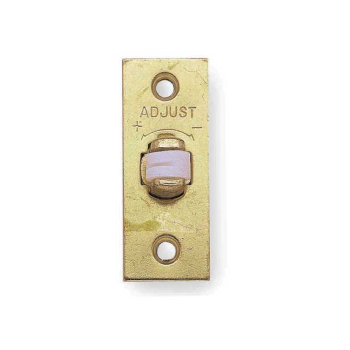 Adjustable Nylon Rollerbolt Catch - Electro Brass Adjustable Nylon Rollerbolt Catch - Electro Brass