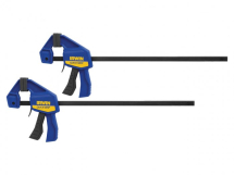Irwin Quick Grip 12inch Mini Bar Clamps (Twin Pack)