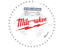 Milwaukee 4932471295 165x20X48T Circular Saw Blade