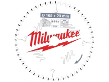 Milwaukee 4932471295 165x20X48T Circular Saw Blade Milwaukee 4932471295 165x20X48T Circular Saw Blade