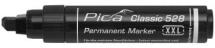 Pica Classic 528 Permanent Marker (XXL Tip) - Black Pica Classic 528 Permanent Marker (XXL Tip) - Black