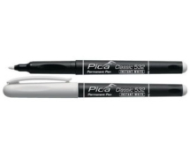 Pica Classic 532 Permanent Pen (1-2mm Fine Bullet Tip) - White