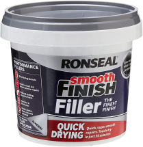 Ronseal 36533 Smooth Finish Quick Drying Multi Purpose Filler - 600g