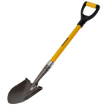 Roughneck Mini Shovel, Round Point