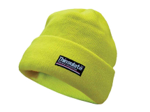 Hi-Vis Yellow Beanie Hat Thinsulate Lined